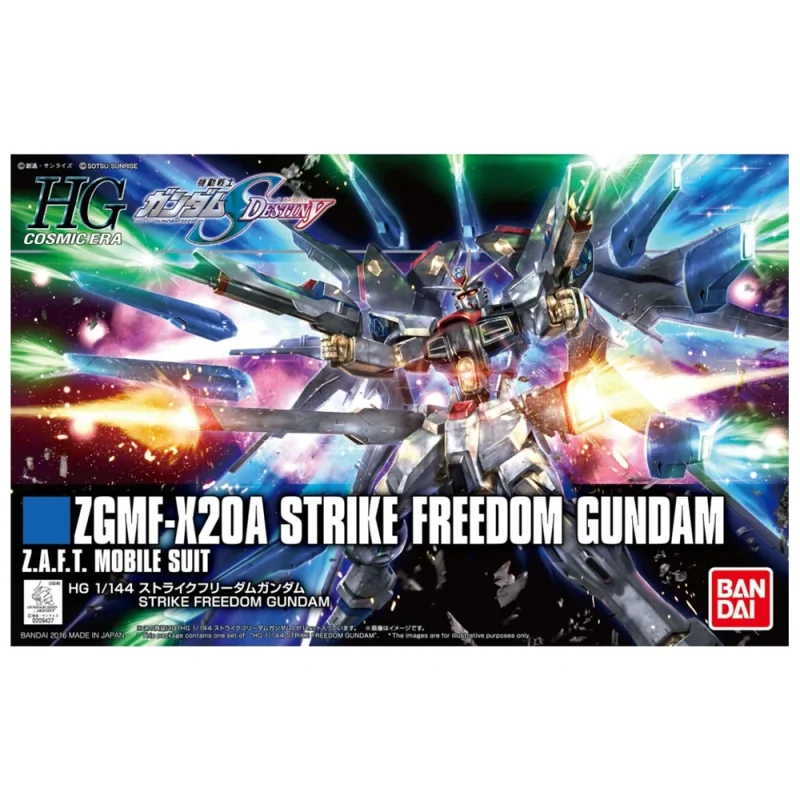 Bandai HG-CE ZGMF-X20A Strike Freedom Gundam (Mobile Suit Gundam SEED Destiny)