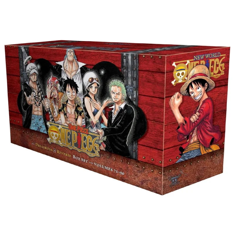 One Piece Box Set 4: Dressrosa to Reverie (Vol. 71–90)