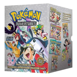 Pokémon Adventures: Gold & Silver Box Set (Vol. 8–14)