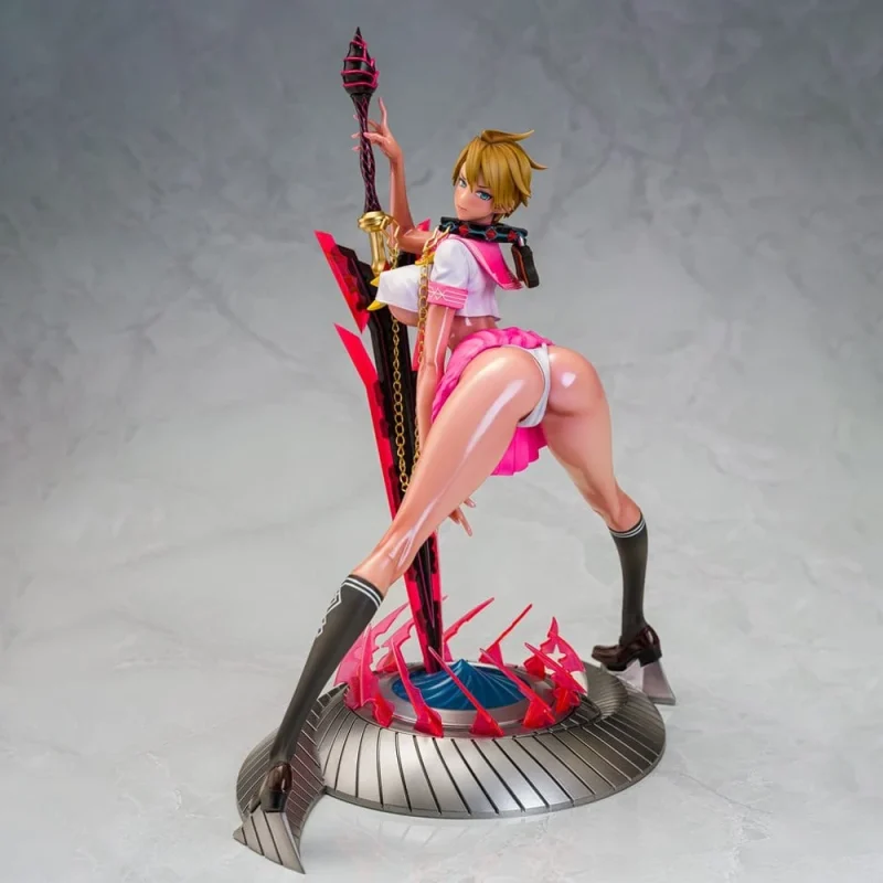 daiki-kougyou-rui-asuka-pink-summer-sailor-version-original-character-figure-29cm 1 Daiki Kougyou Rui Asuka - Pink Summer Sailor Ver. (Original Character)