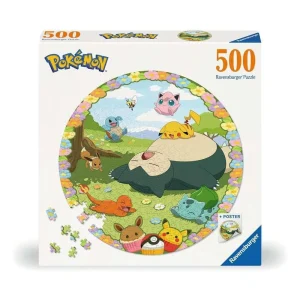 ravensburger-flowery-pokemon-round-jigsaw-puzzle 1 Ravensburger Pokémon - Flowery Pokémon Round Jigsaw