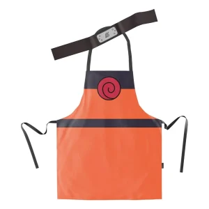 sd-toys-naruto-shippuden-apron-and-hachimaki 1 SD Toys Naruto Shippuden - Konoha Apron & Hachimaki